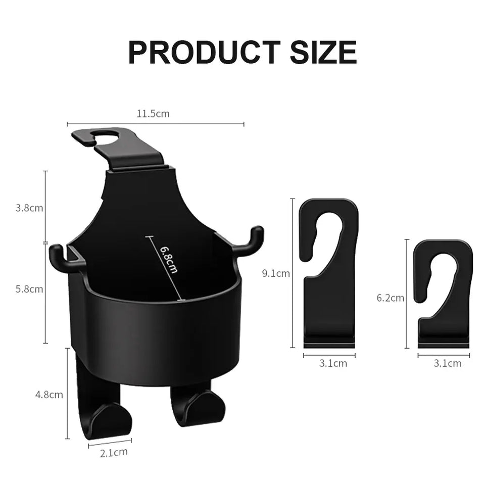 Car Headrest Hook Hanger Organizer | Rowkoly
